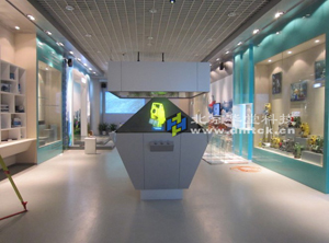 企业展厅多媒体展示 360度全息成像
