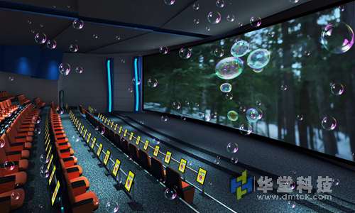 华堂科技4D5D影院特效展示-泡泡模拟