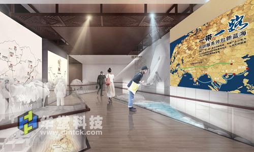 光影场景投射展示“一带一路”丝路文化 光影场景投射展示“一带一路”丝路文化