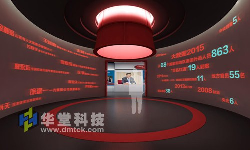 建国70周年成就展-大数据互动展示