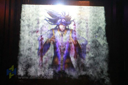 雾幕投影,雾屏投影,互动投影,华堂科技