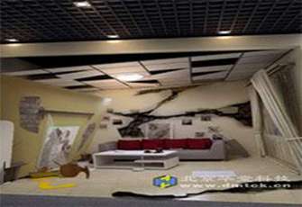 公共安全展厅地震灾害体验现场实景模拟3-华堂科技