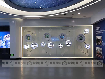 透明展示柜 华堂科技