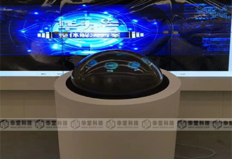 互动投影,球幕投影,球幕融合,华堂科技